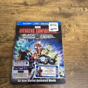 Marvel Avengers Confidential: Black Widow & Punisher Blu-ray And Dvd